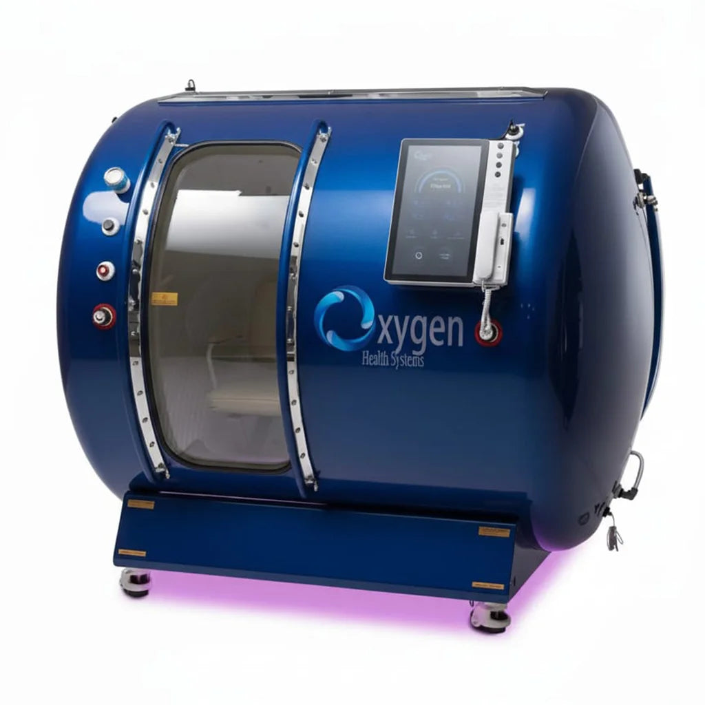 64 by 79 inch 2.0 ATA multiplace hard shell hyperbaric chamber M5500
