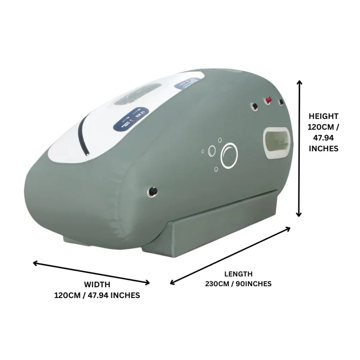 Airvida Pro90 Hyperbaric Chamber - The Recovery Outlet