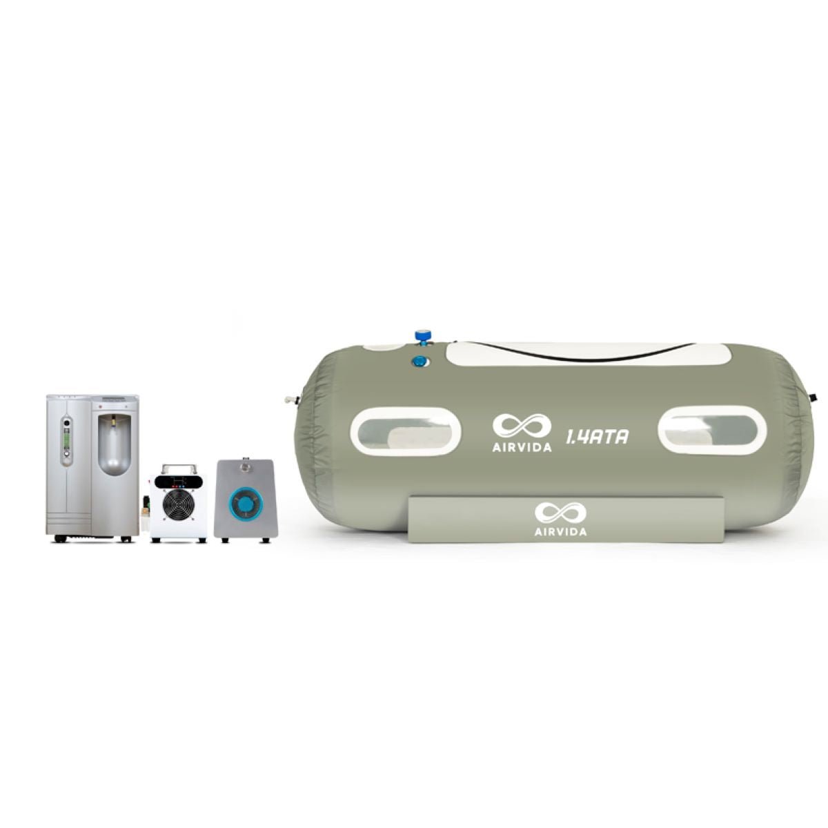 1.1 - 1.4ATA Airvida Portable Lying Hyperbaric Chamber - The Recovery Outlet