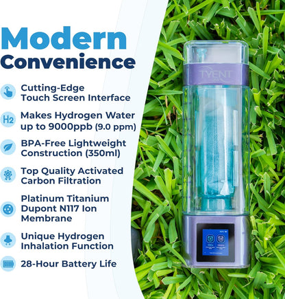 Tyent Portable Hydrogen Bottle - The Recovery Outlet