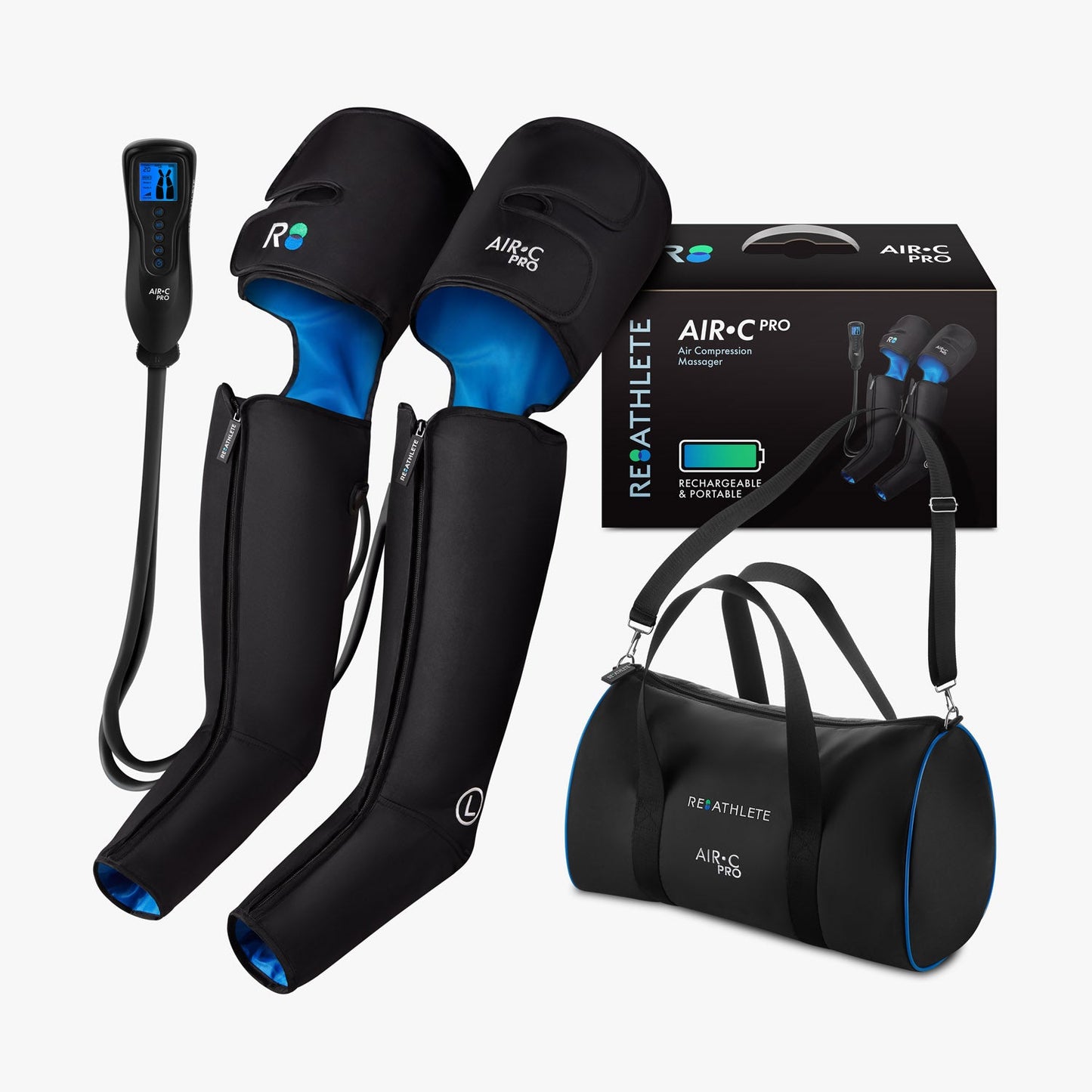 Air C Pro professional - grade full - leg air compression massager - The Recovery Outlet