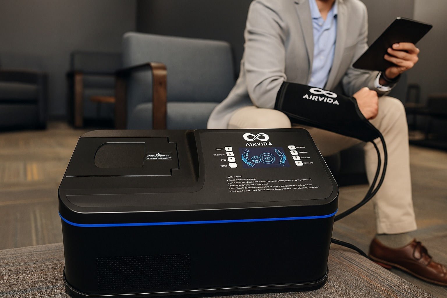 Airvida Cryoedge Cold / Heat Compression | Iceless Cold Therapy Machine - The Recovery Outlet