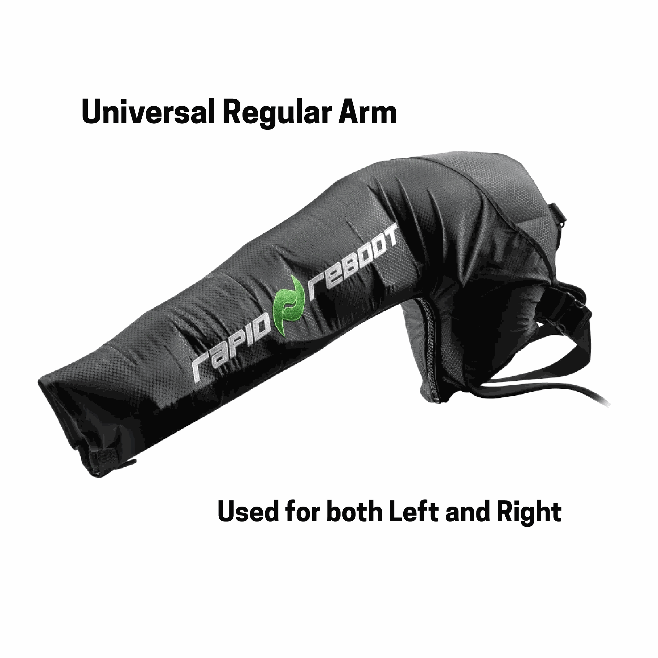 Rapid Reboot compression arm sleeve for left or right arm recovery recovery system