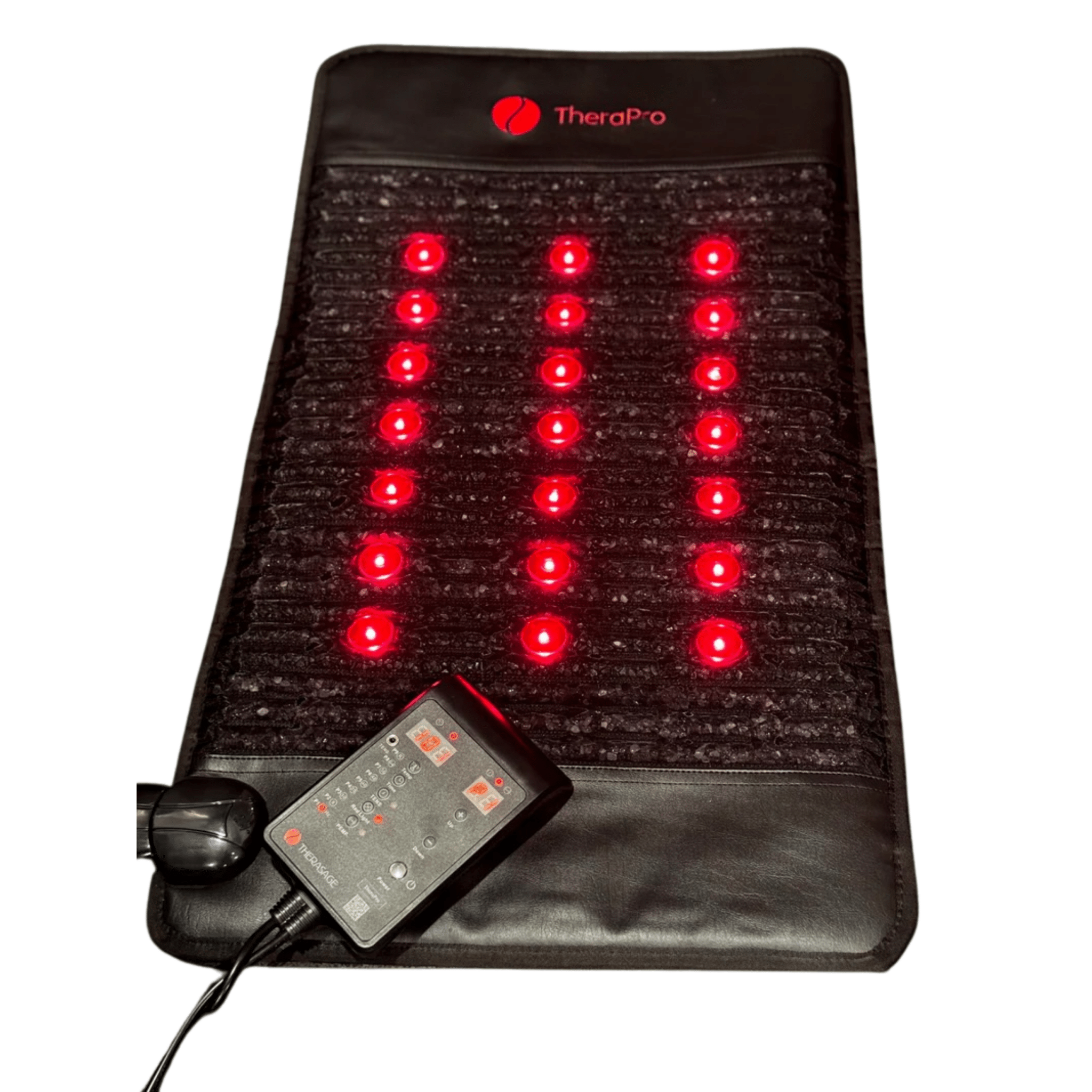 TheraPro PEMF infrared red light healing pad with controller for pain relief and relaxation