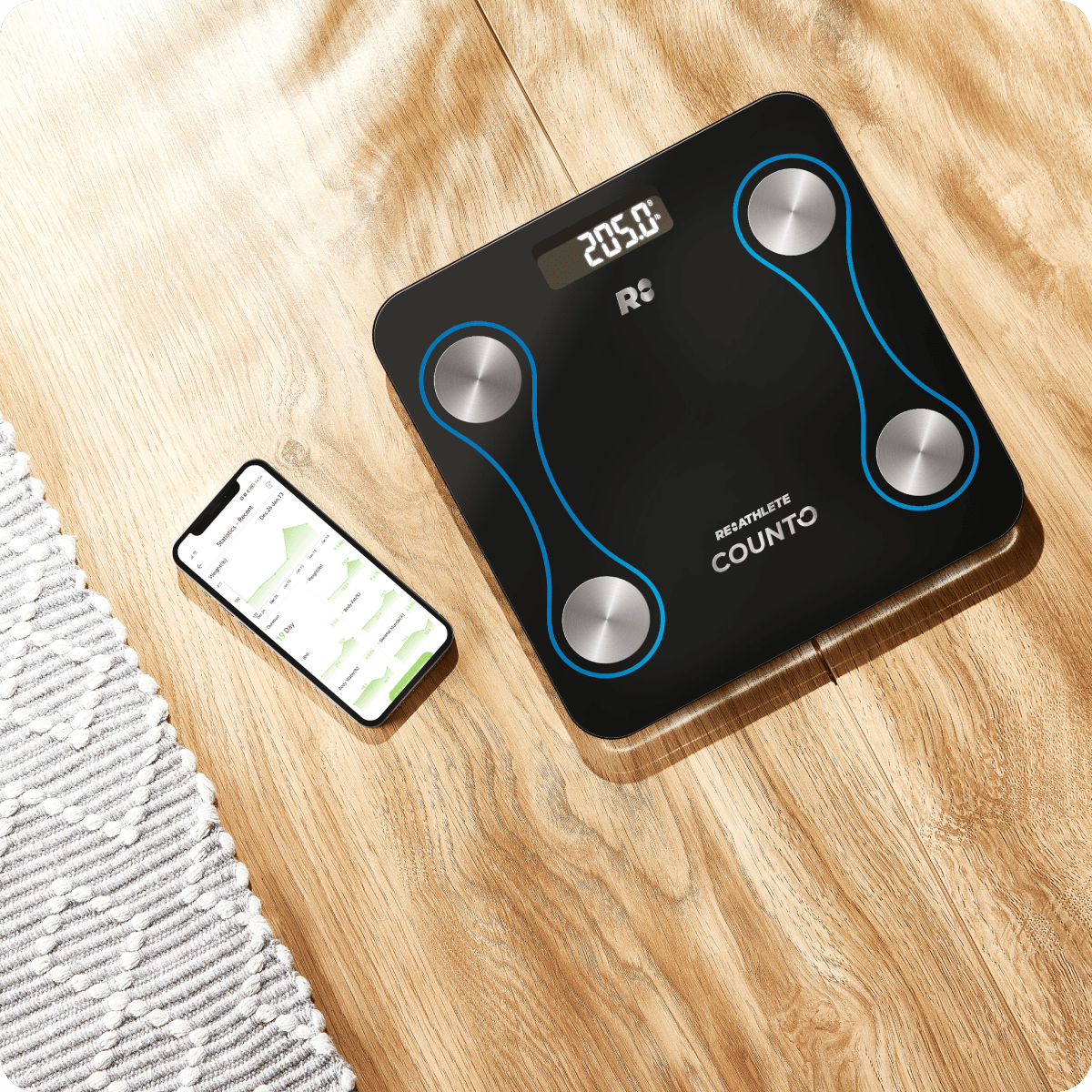 COUNTO Digital Smart Scale | App Sync & Health Metrics - The Recovery Outlet