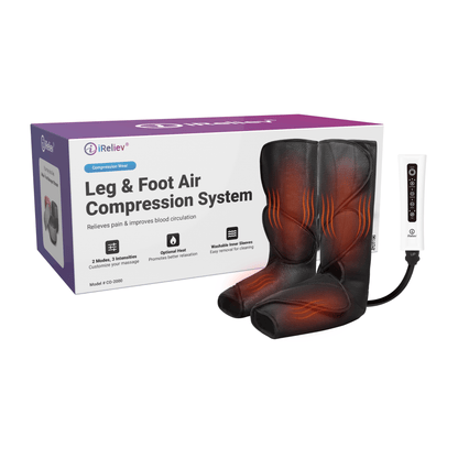 Relaxable Leg & Foot Air Compression System - The Recovery Outlet