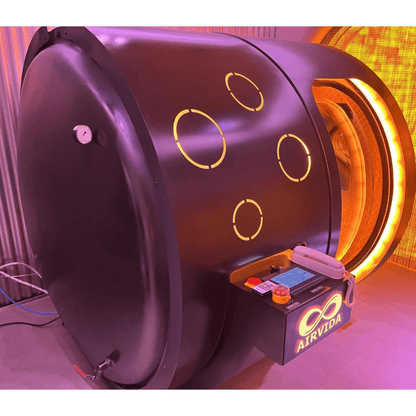 Hard Shell Hyperbaric Chamber With BIBS Masks - The Recovery Outlet