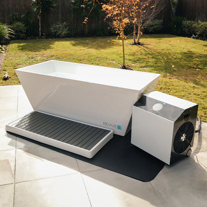 6 Person Traditional Sauna & Acrylic Plunge