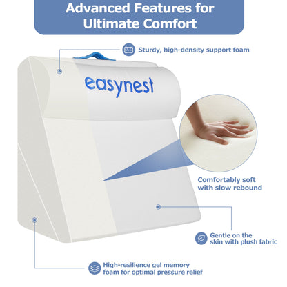 EasyNest Bed Wedge Pillow | Acid Reflux, Snoring & Sleep - The Recovery Outlet
