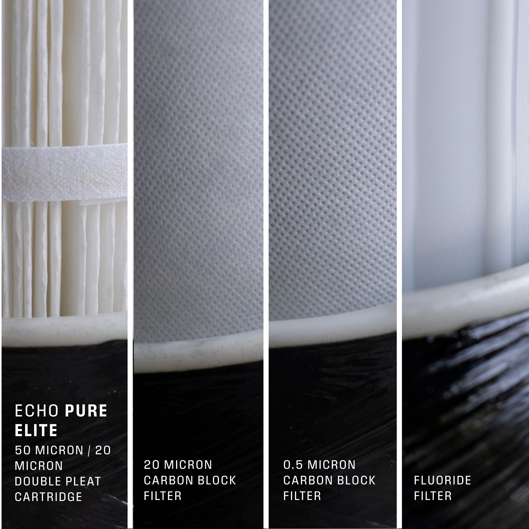 ECHO Whole Home water filter salt-free softening conditioning