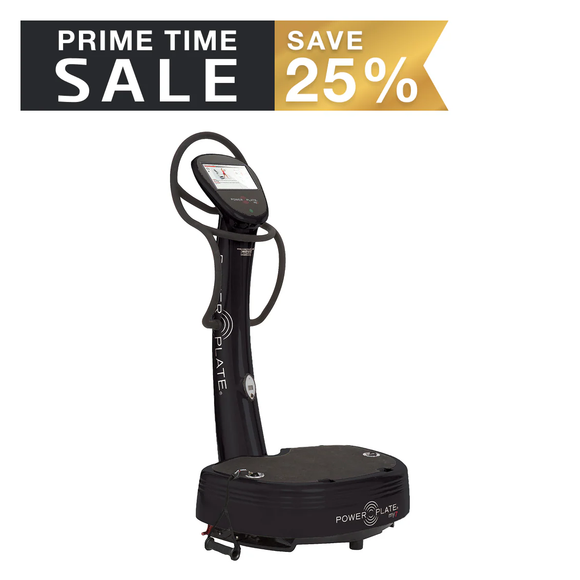 Power Plate my7 – Smart Touchscreen Vibration Trainer with proMOTION™ Handles