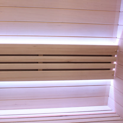 2 Person Traditional Sauna & Acrylic Plunge - The Recovery Outlet