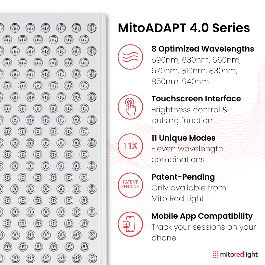 MitoADAPT 4.0 | Red Light Therapy Panel Series
