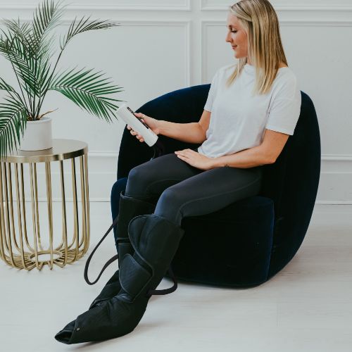 Relaxable Leg & Foot Air Compression System - The Recovery Outlet