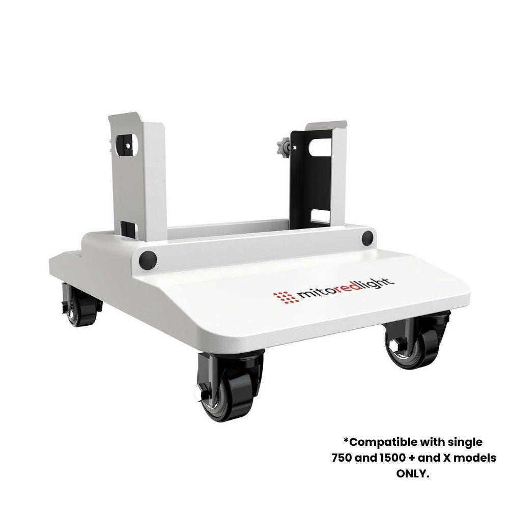 MitoPRO X Floor Stand with wheels for mobility compatible with MitoPRO X series red light panels