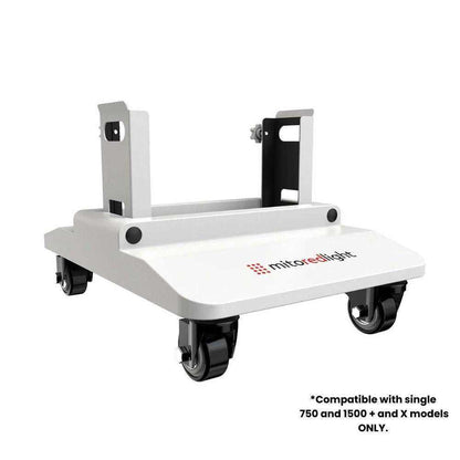 MitoPRO X Floor Stand with wheels for mobility compatible with MitoPRO X series red light panels