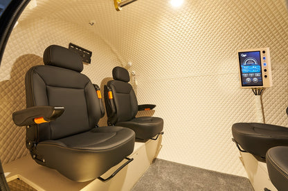 Multiplace hyperbaric chamber interior view