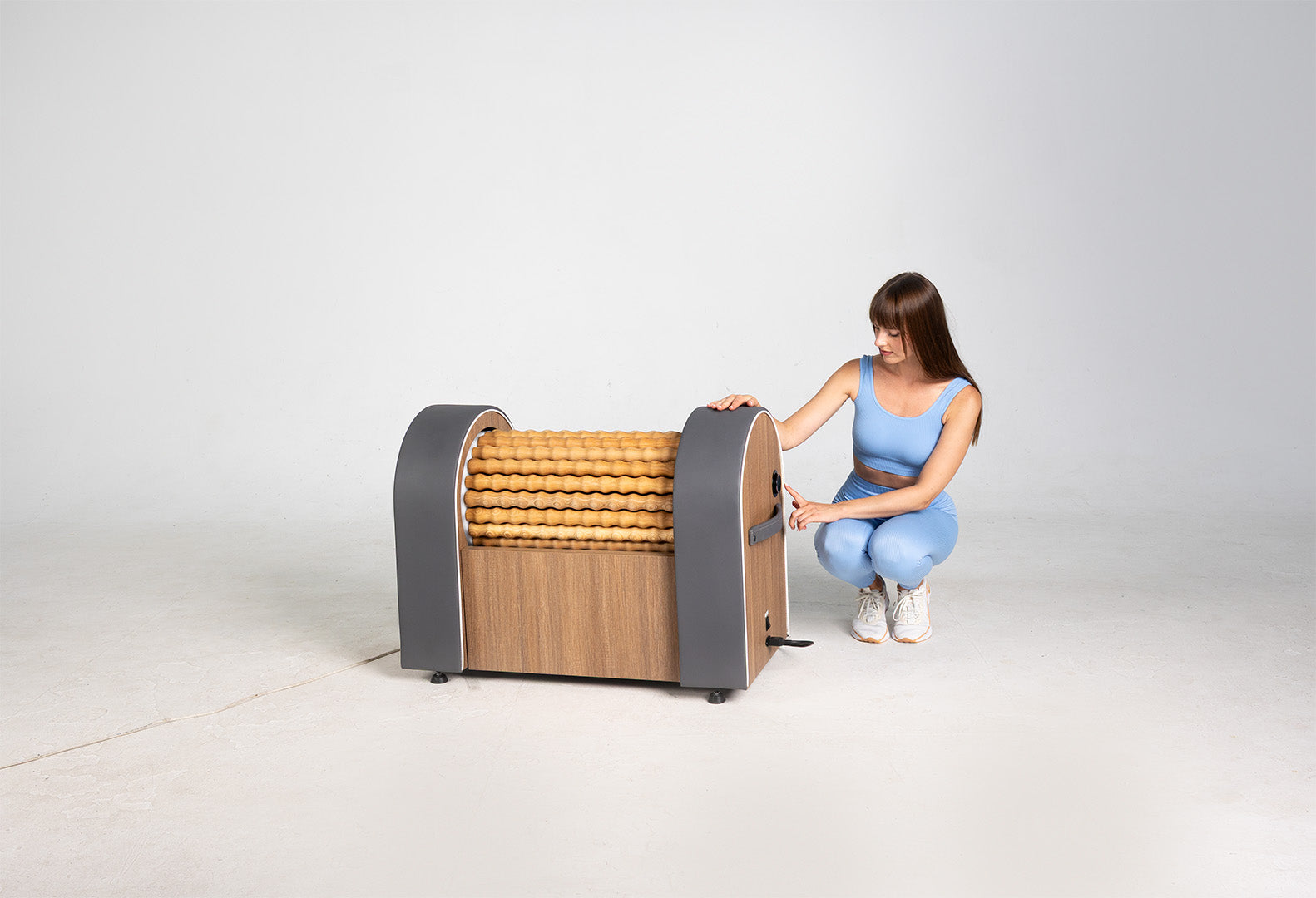 RollStar Mini S, Compact Lymphatic Massage Roller with Infrared Heat