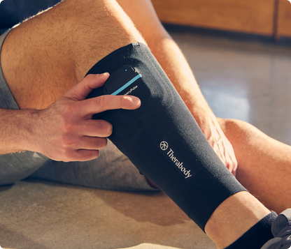 Therabody RecoveryPulse Calf, Vibrating Compression Sleeve