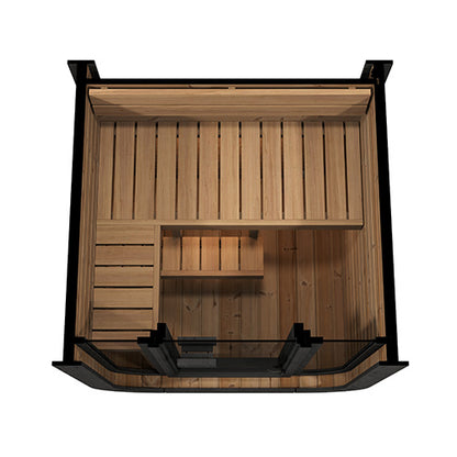 SaunaLife Model CL3G Outdoor Home Sauna Kit