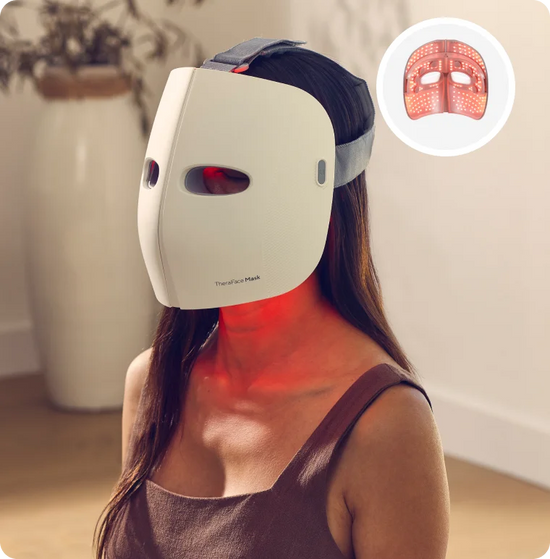TheraFace Mask – Cordless Full-Face LED Recovery system with Vibration