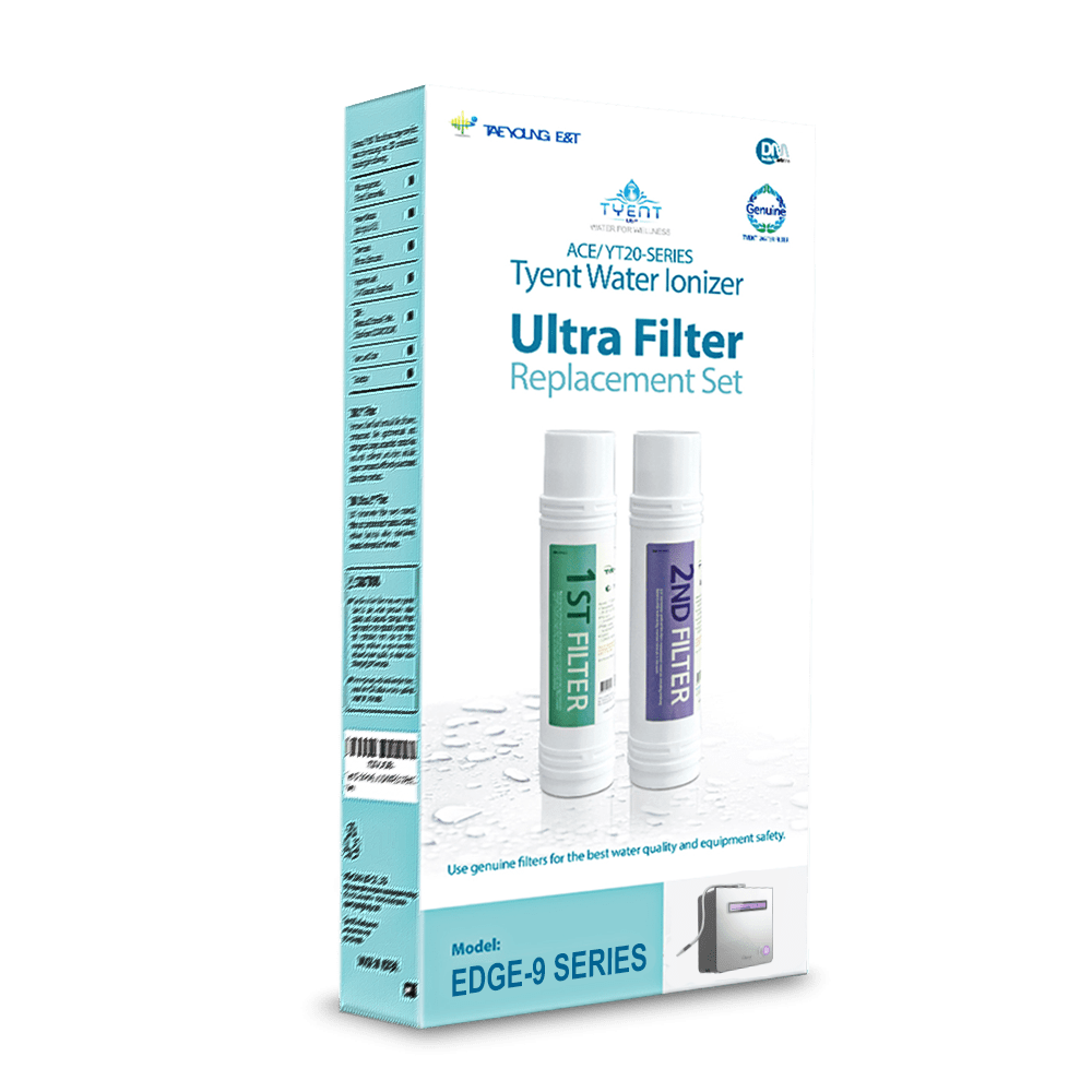 Tyent Edge - 9000T Ultra Filter Set: Fits Edge - 9000T Countertop Water Ionizer - The Recovery Outlet