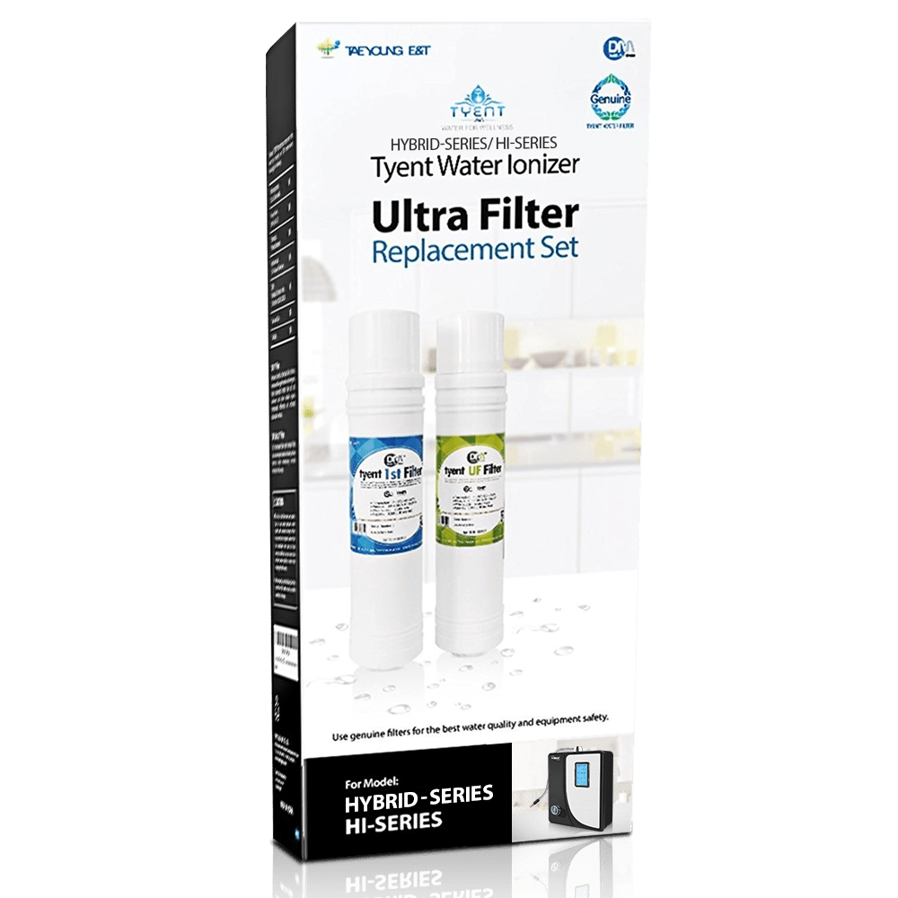 Tyent Hybrid Ultra Filter Set: Fits Hybrid Countertop Water Ionizer - The Recovery Outlet
