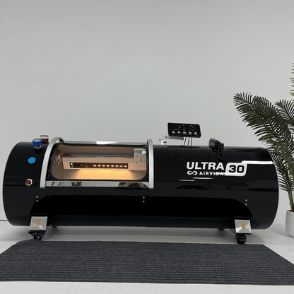Airvida Ultra 1.3 - 2.0 ATA Hard Shell Lying Hyperbaric Chambers - The Recovery Outlet