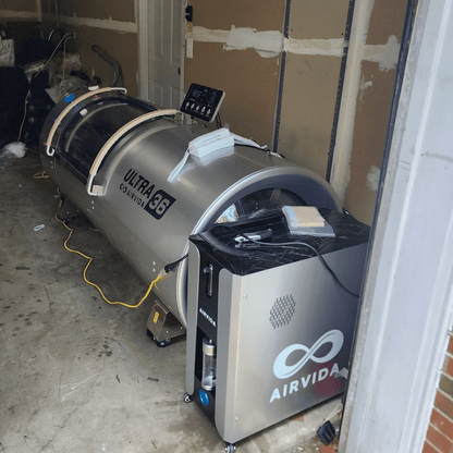 Airvida Ultra 1.3 - 2.0 ATA Hard Shell Lying Hyperbaric Chambers - The Recovery Outlet