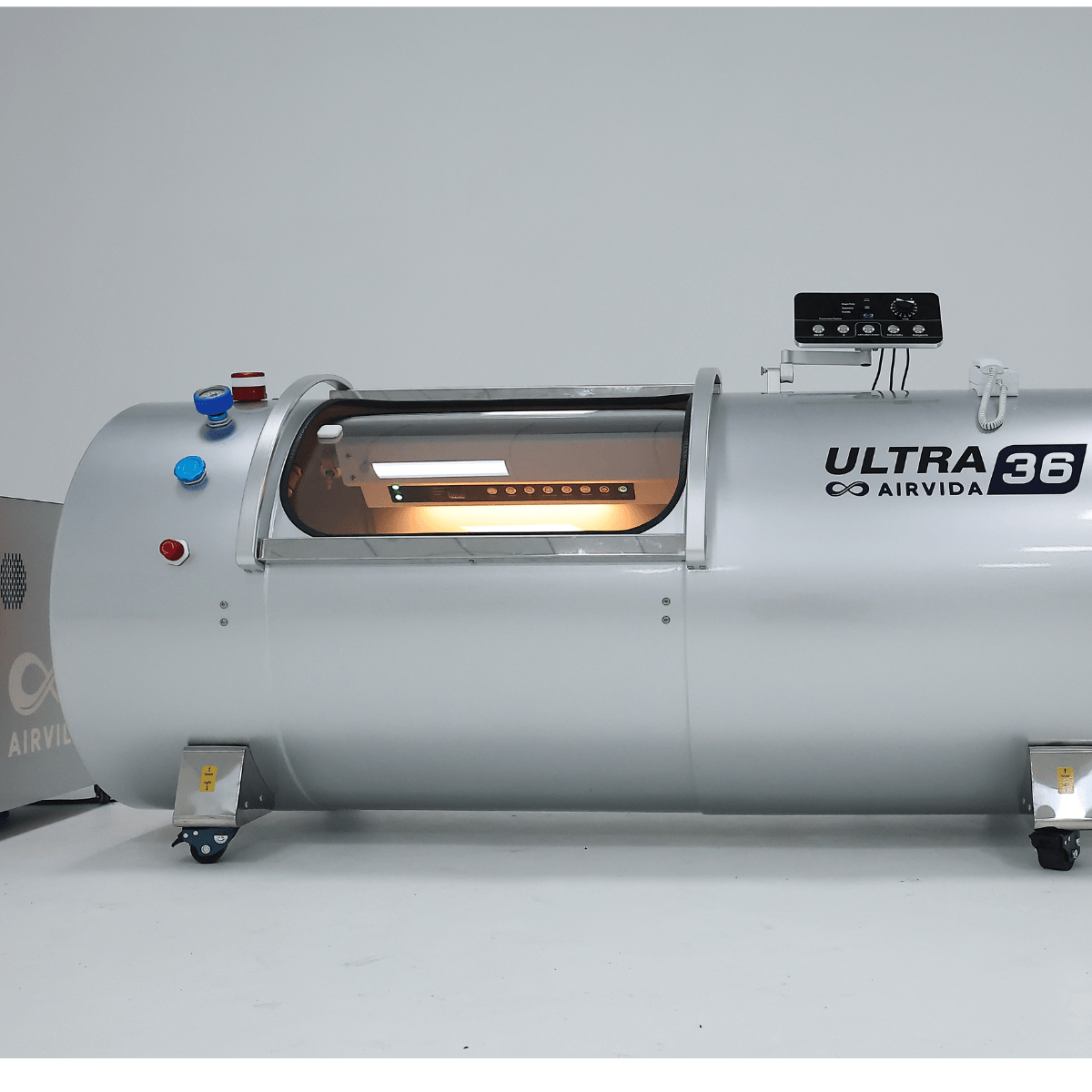 Airvida Ultra 1.3 - 2.0 ATA Hard Shell Lying Hyperbaric Chambers - The Recovery Outlet