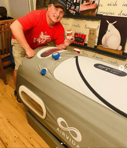 Laying Hyperbaric Chamber For Home Use 1.2 - 1.5 ATA - The Recovery Outlet