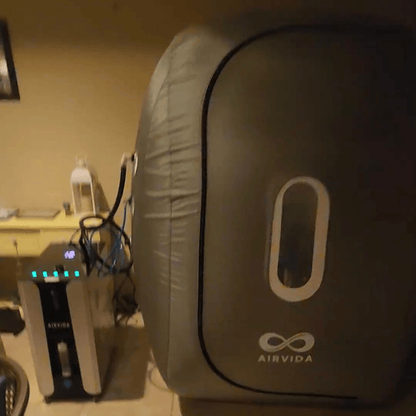 Reclining Chair Inside Hyperbaric Chamber 1.4 ATA
