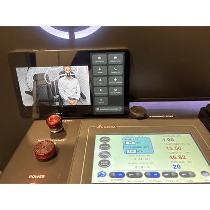 Hard Shell Hyperbaric Chamber With BIBS Masks - The Recovery Outlet