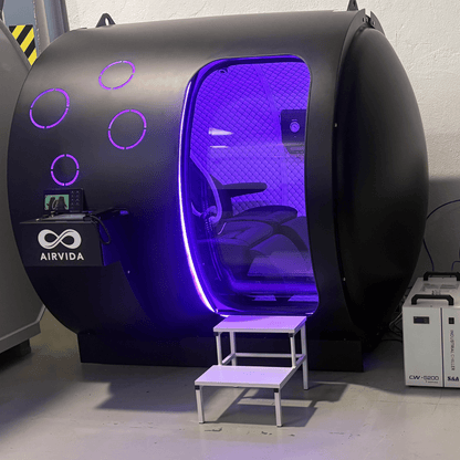 Hard Shell Hyperbaric Chamber With BIBS Masks - The Recovery Outlet