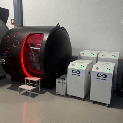 Hard Shell Hyperbaric Chamber With BIBS Masks - The Recovery Outlet
