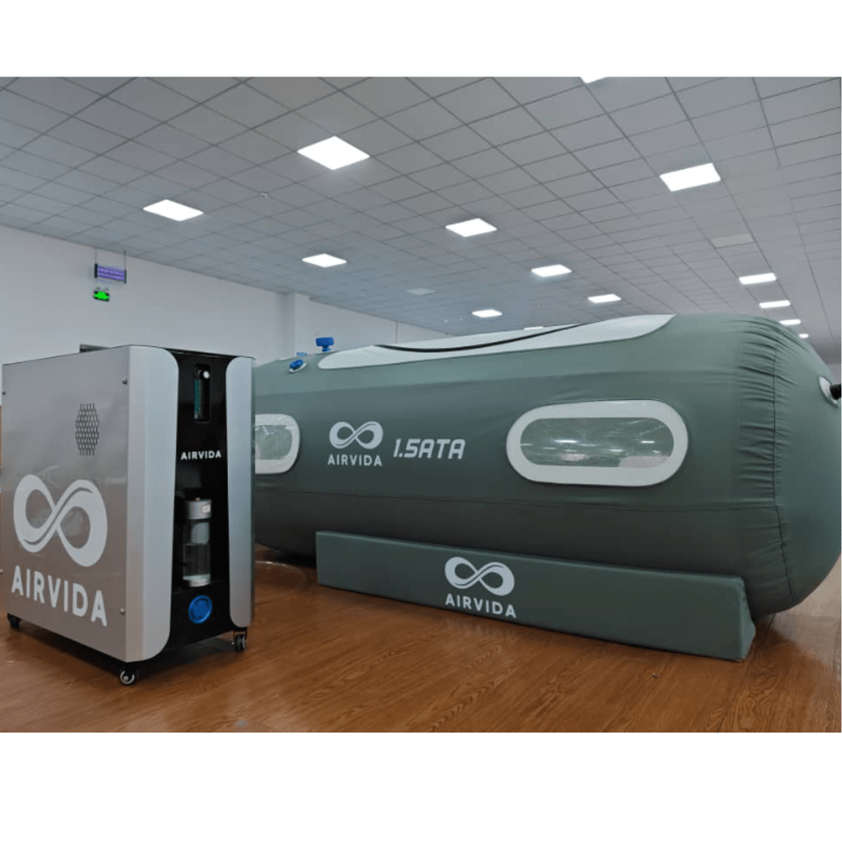 Airvida Lying Hyperbaric Chamber 1.2 - 1.5 ATA - The Recovery Outlet