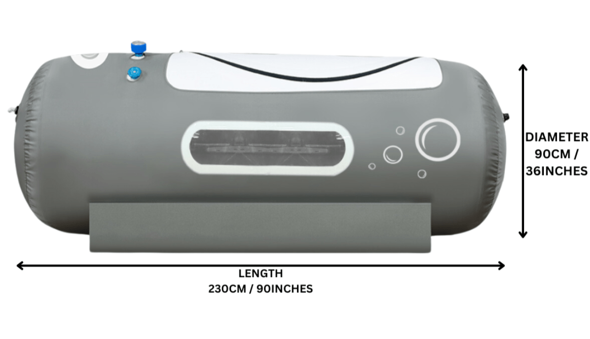 1.1 - 1.4ATA Airvida Portable Lying Hyperbaric Chamber - The Recovery Outlet