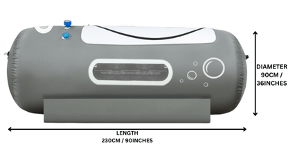 1.1 - 1.4ATA Airvida Portable Lying Hyperbaric Chamber - The Recovery Outlet