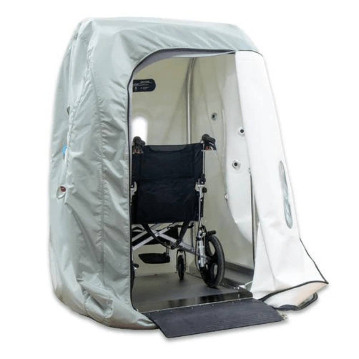 Reclining Chair Inside Hyperbaric Chamber 1.4 ATA