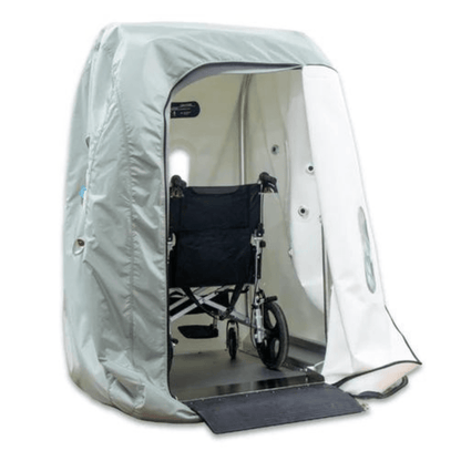Reclining Chair Inside Hyperbaric Chamber 1.4 ATA
