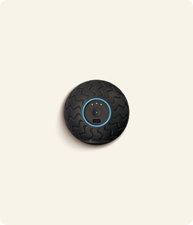 Therabody WaveSolo, Compact Vibrating Massage Ball