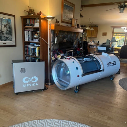 Airvida Ultra 1.3 - 2.0 ATA Hard Shell Lying Hyperbaric Chambers - The Recovery Outlet
