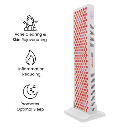 Vital Elite 2.0 Full-Body Red & Near-Infrared Light Therapy Panel | Professional-Grade Wellness Device