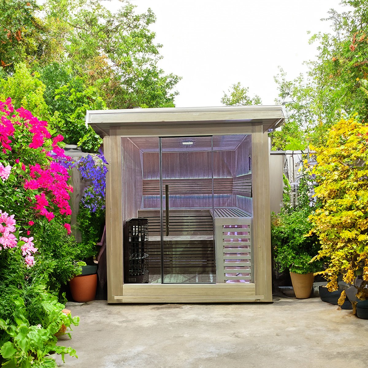 6 Person Traditional Sauna - The Recovery Outlet