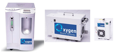 Included accessories: oxygen masks, headsets, nasal cannulas and components
