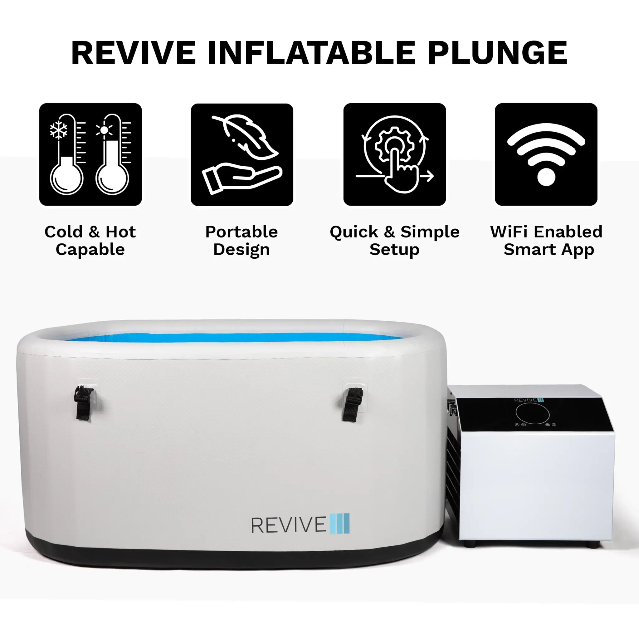 2 Person Traditional Sauna & Inflatable Plunge - The Recovery Outlet