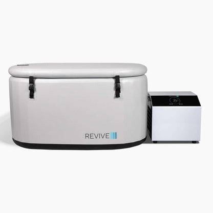 inflatable plunge hot and cold therapy portable insulated plunge with temperature control and filtration system