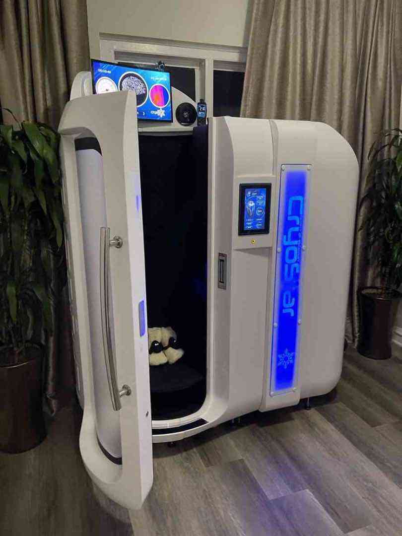 Antartica Open Head Cryotherapy Chamber Electric - The Recovery Outlet
