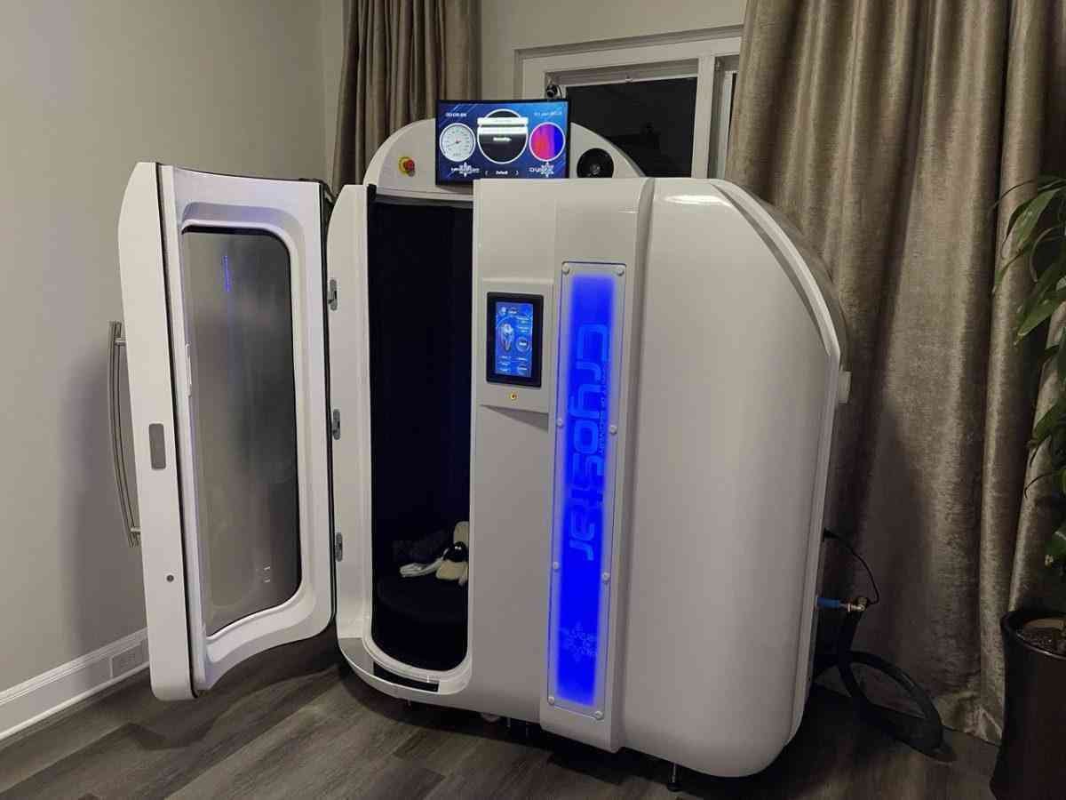 Antartica Open Head Cryotherapy Chamber Electric - The Recovery Outlet