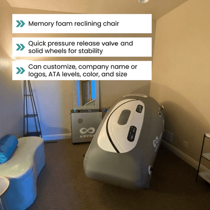 Airvida Pro90 Hyperbaric Chamber - The Recovery Outlet